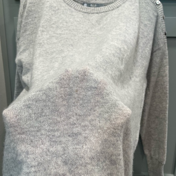 InCashmere Light Gray Women's Sweater - Picture 8 of 9
